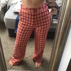 Brandy Melville plaid pants